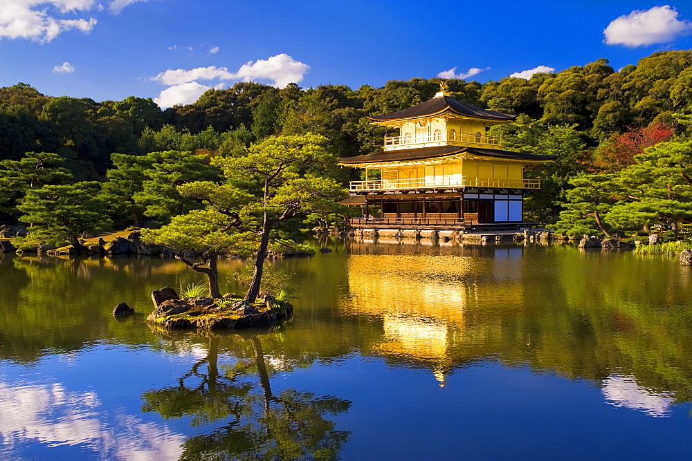 Kinkaku-ji (Temple of the Golden Pavilion), Kyoto, Japan, Asia