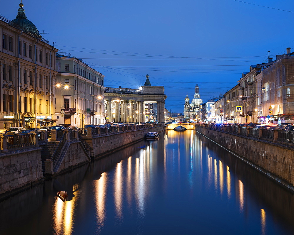 Griboedov Canal, St. Petersburg, Leningrad Oblast, Russia, Europe