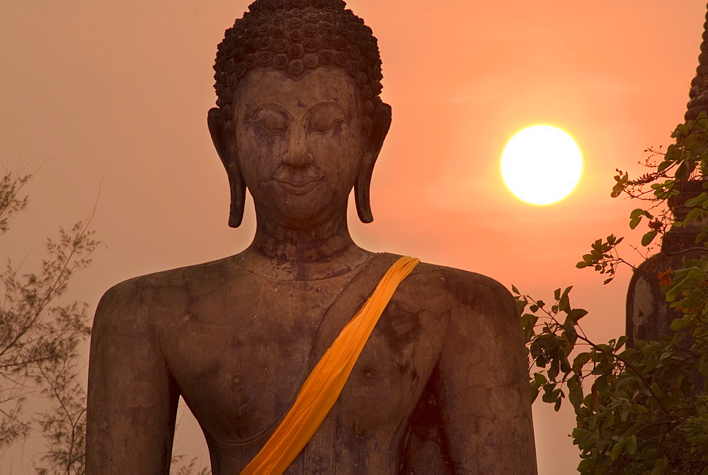 Wat Mahathat, Sukhothai Historical Park, UNESCO World Heritage Site, Sukhothai Province, Thailand, Southeast Asia, Asia