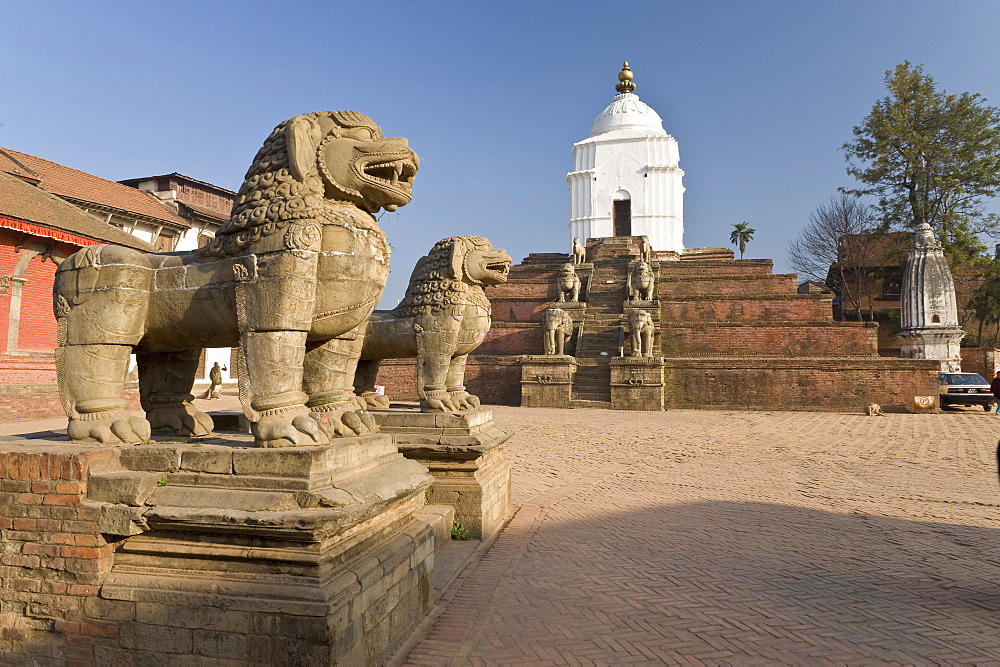 Durbar Square, Bhaktapur, UNESCO World Heritage Site, Kathmandu Valley, Nepal, Asia