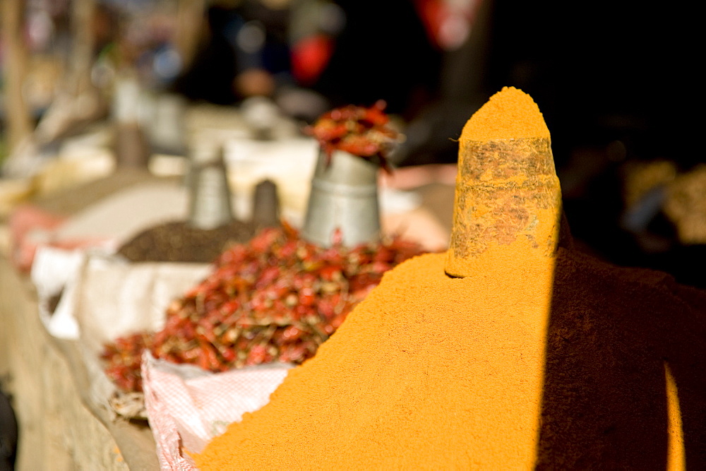 Market stall, Dakshinkali Shrine, Kathmandu Valley, Nepal, Asia