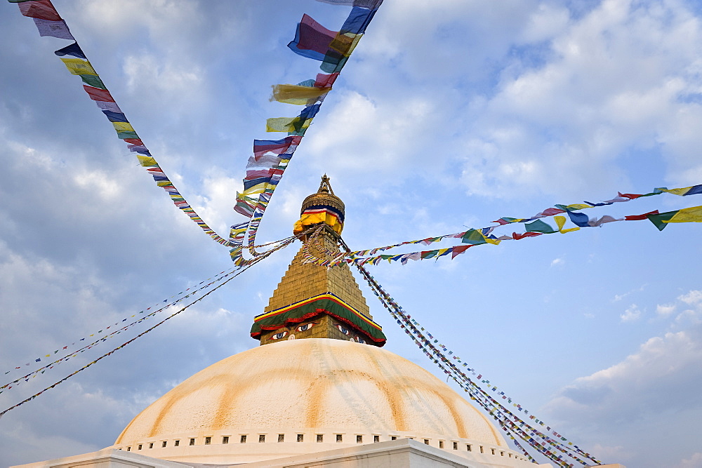 Boudhanath, UNESCO World Heritage Site, Kathmandu, Nepal, Asia