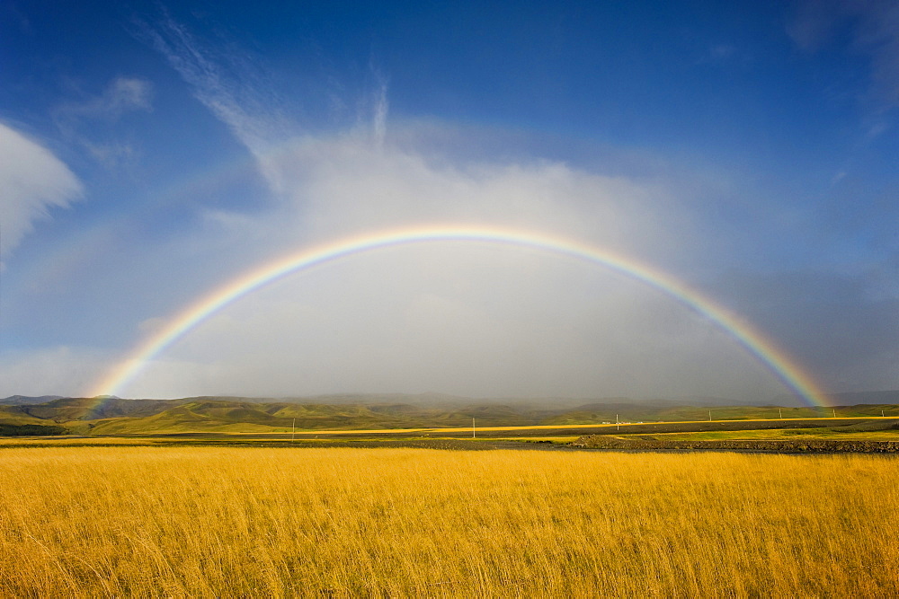 Rainbow, Iceland, Polar Regions 