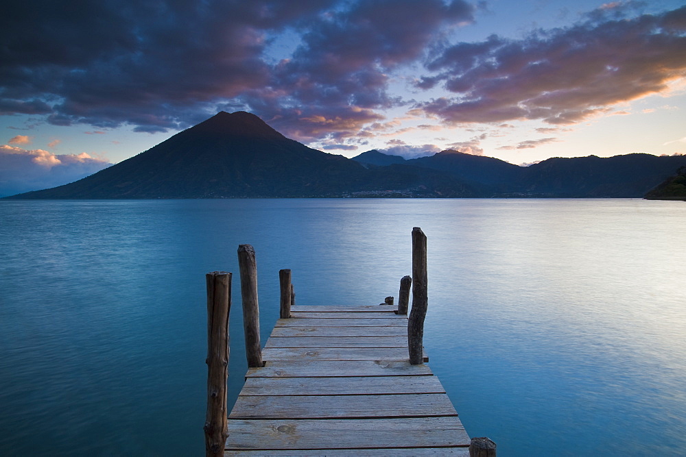 Lake Atitlan, Western Highlands, Guatemala, Central America