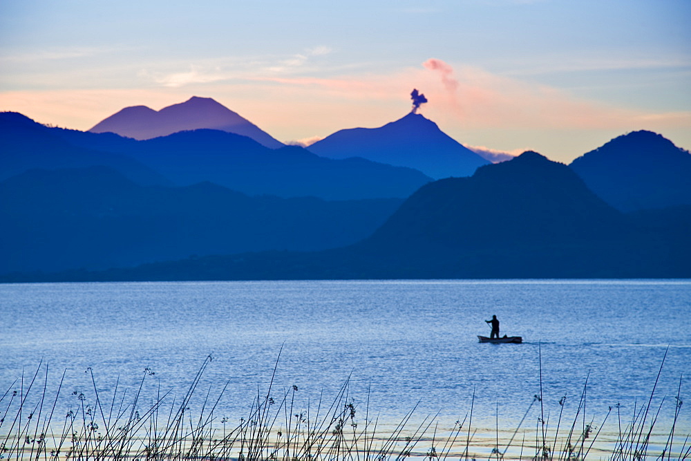 Lake Atitlan, Western Highlands, Guatemala, Central America