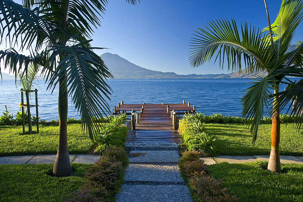 Santa Cruz La Laguna, Lake Atitlan, Western Highlands, Guatemala, Central America