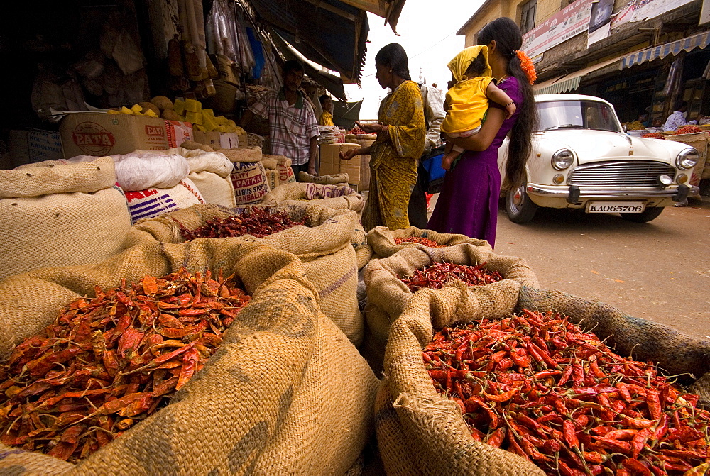 Bangalore Market, Karnataka, India, Asia