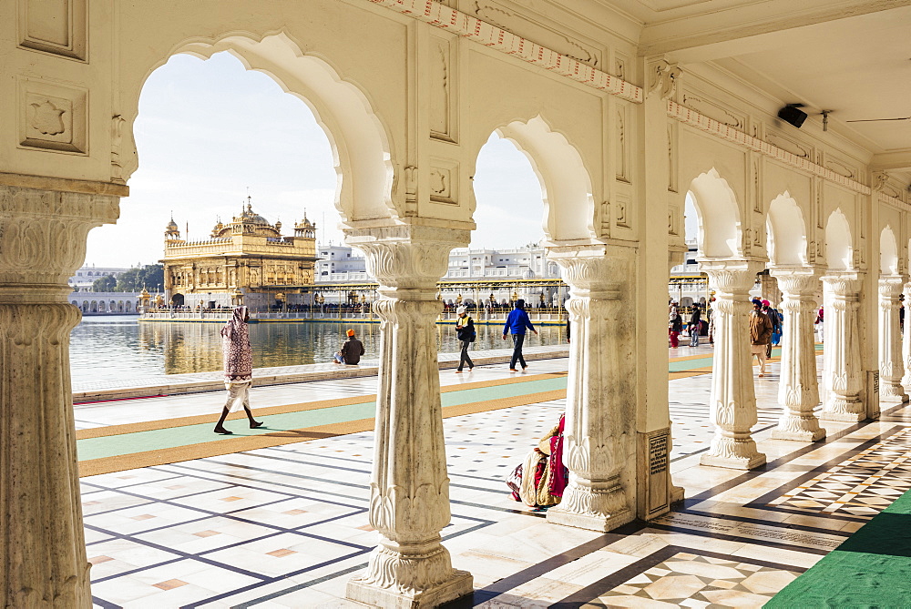 Harmandir Sahib (Golden Temple), Amritsar, Punjab, India, Asia