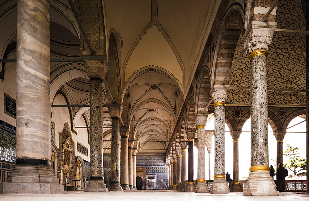 Interior of Topkapi Palace, UNESCO World Heritage Site, Sultanahmet, Istanbul, Turkey, Europe