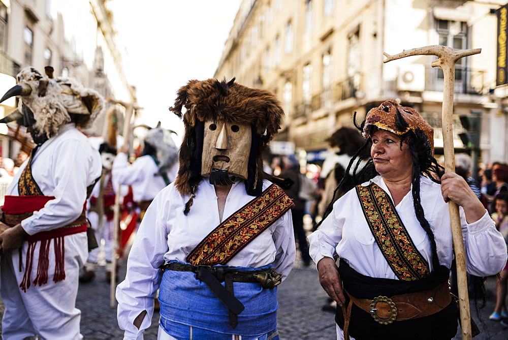 International Festival Iberian Mask, Lisbon, Portugal, Europe