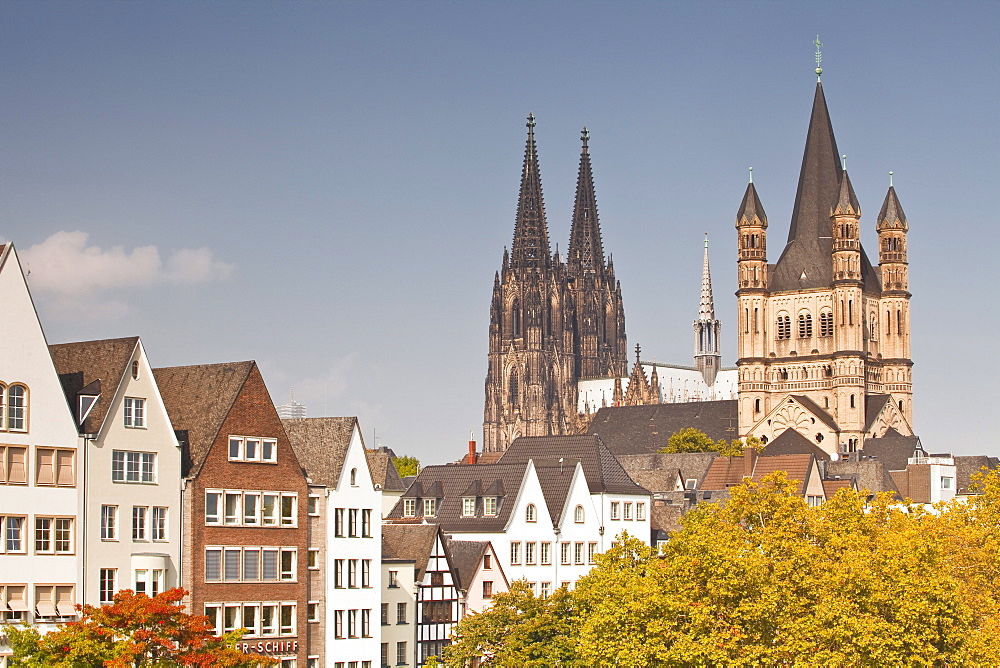 The old town of Cologne, North Rhine-Westphalia, Germany, Europe 