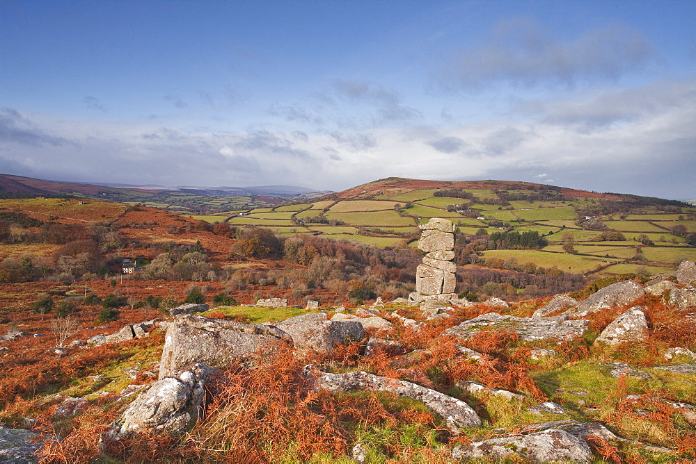 Bowerman's Nose on Hayne Down in Dartmoor National Park, Devon, England, United Kingdom, Europe