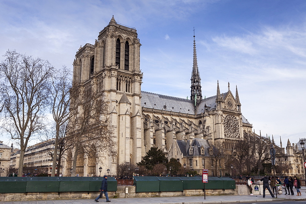 Notre Dame de Paris Cathedral, Paris, France, Europe