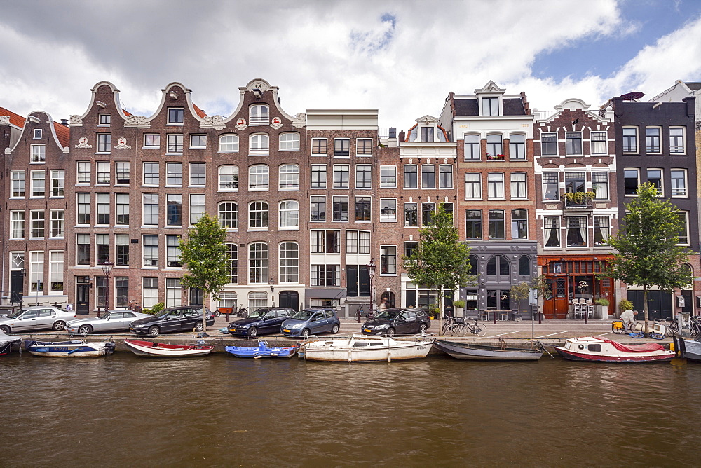 The Prinsengracht canal, UNESCO World Heritage Site, Amsterdam, The Netherlands, Europe