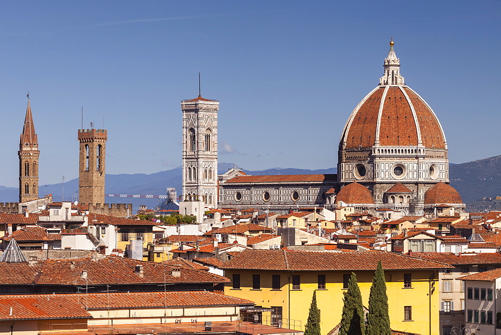 Basilica di Santa Maria del Fiore (Duomo), Florence, UNESCO World Heritage Site, Tuscany, Italy, Europe