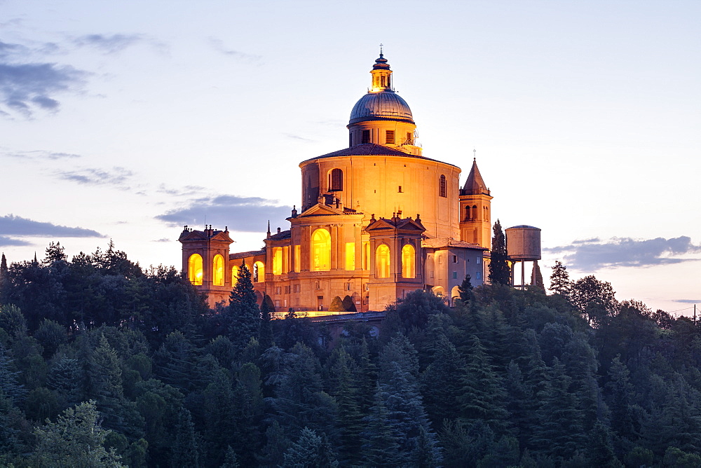 The Sanctuary of the Madonna of San Luca, Bologna, Emilia-Romagna, Italy, Europe