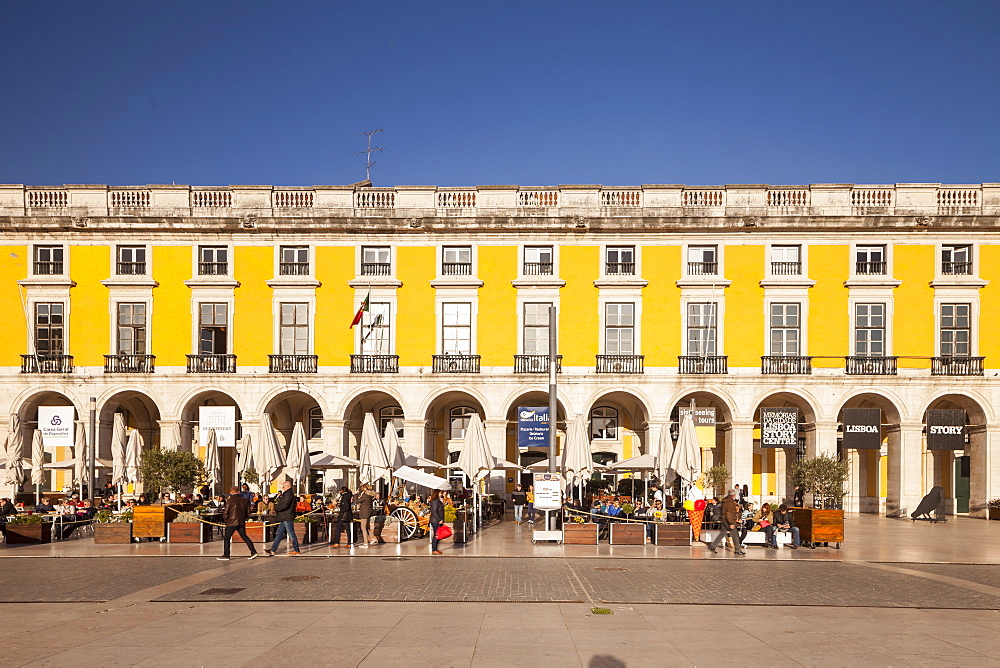 Praca do Comercio in Lisbon, Portugal, Europe