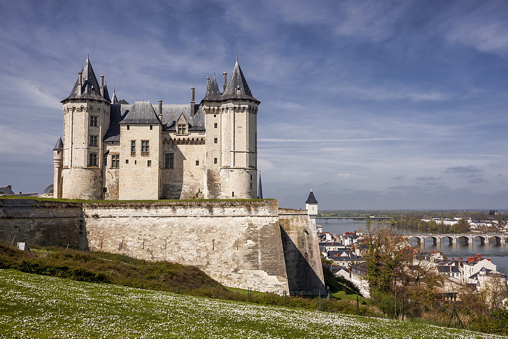 The chateau of Saumur, Maine et Loire, France, Europe