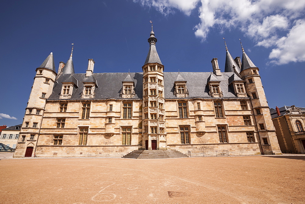 The Ducal Palace (Palais Ducal) in Nevers, Burgundy, France, Europe