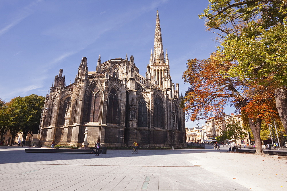 Bordeaux Cathedral (Cathedrale Saint-Andre de Bordeaux), Bordeaux, Gironde, Aquitaine, France, Europe