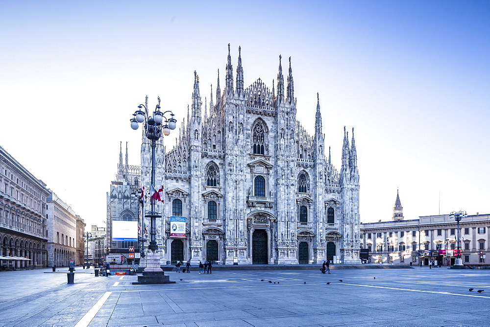 The Duomo di Milano (Milan Cathedral), Milan, Lombardy, Italy, Europe