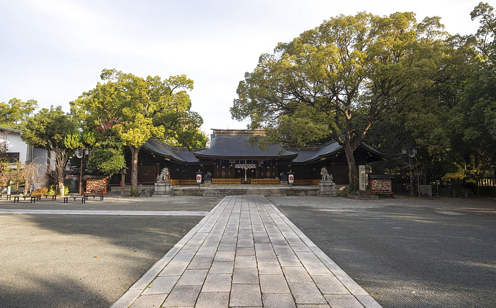 Hyogoken Himeji Gokoku Shrine in Himeji, Kansai, Japan, Asia