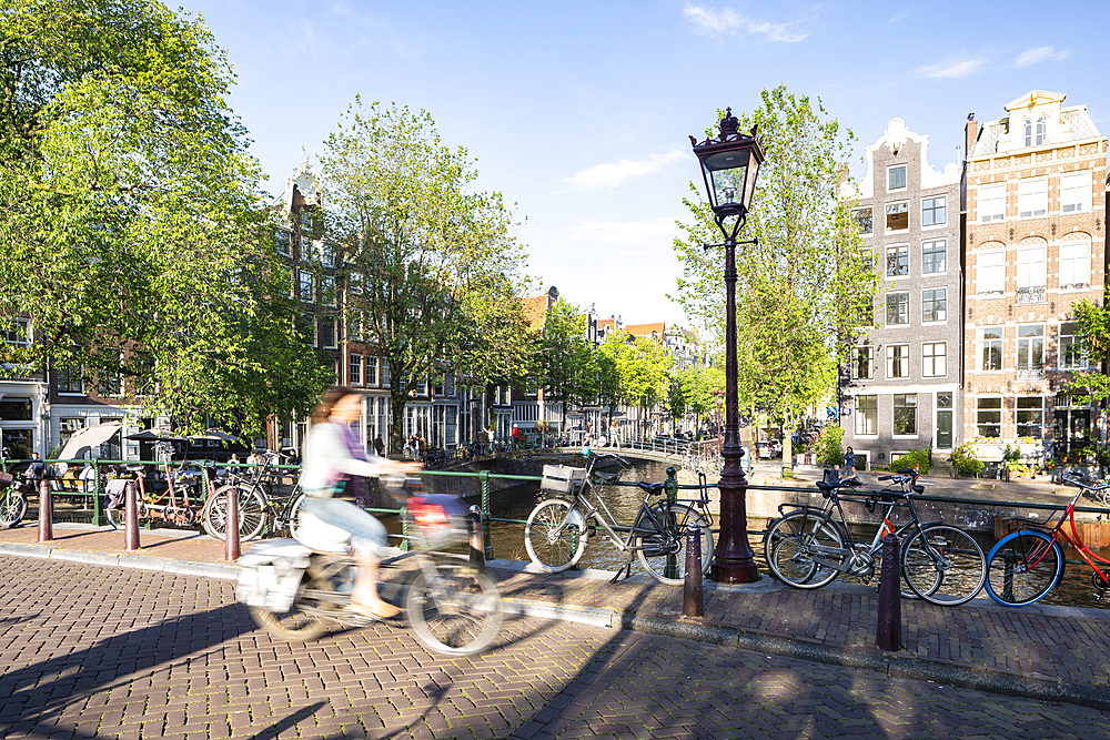 The Herengracht Canal in Amsterdam, North Holland, The Netherlands, Europe