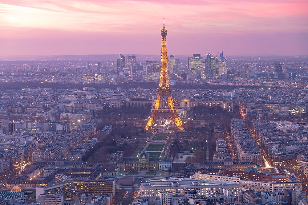 The Eiffel Tower, Paris, France, Europe