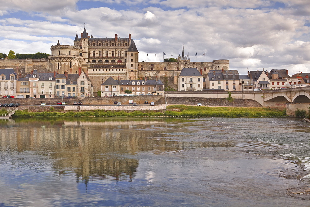 Chateau d'Amboise, UNESCO World Heritage Site, Amboise, Indre-et-Loire, Loire Valley, France, Europe