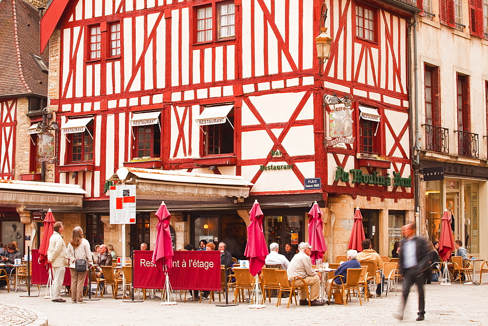 Place Francois Rude in the city of Dijon, Burgundy, France, Europe