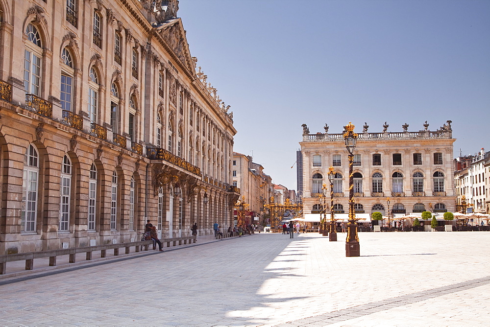 Hotel de Ville in Place Stanislas, UNESCO World Heritage Site, Nancy, Meurthe-et-Moselle, France, Europe 