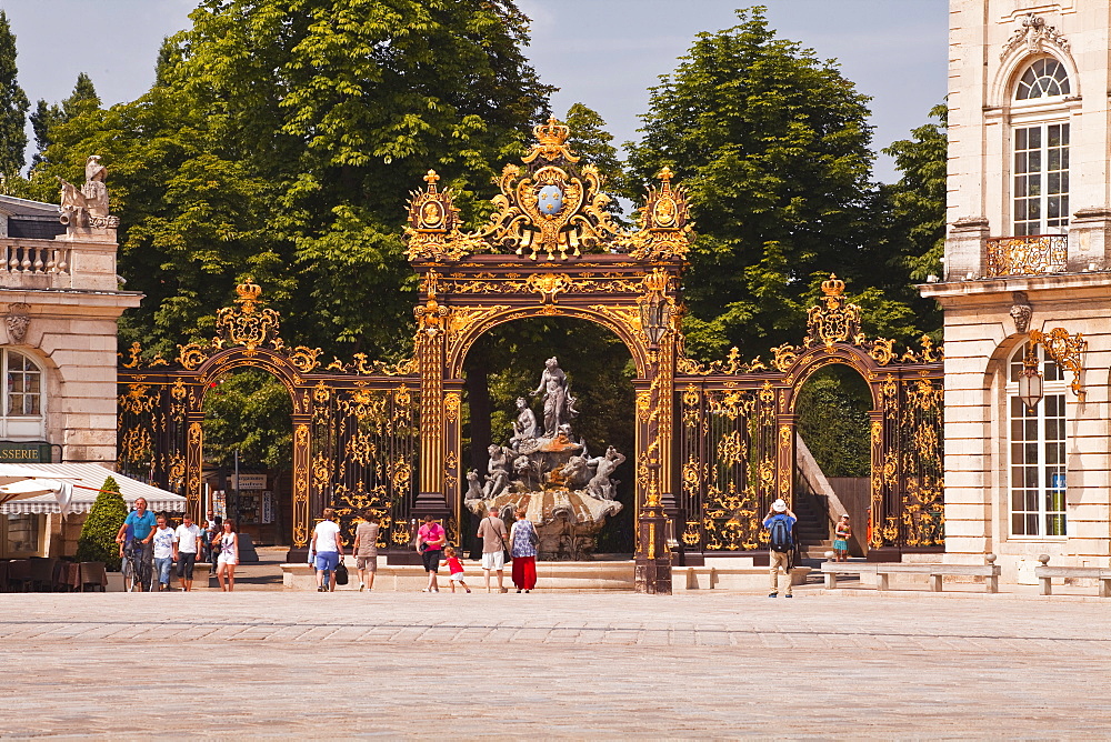 Place Stanislas, UNESCO World Heritage Site, Nancy, Meurthe-et-Moselle, France, Europe