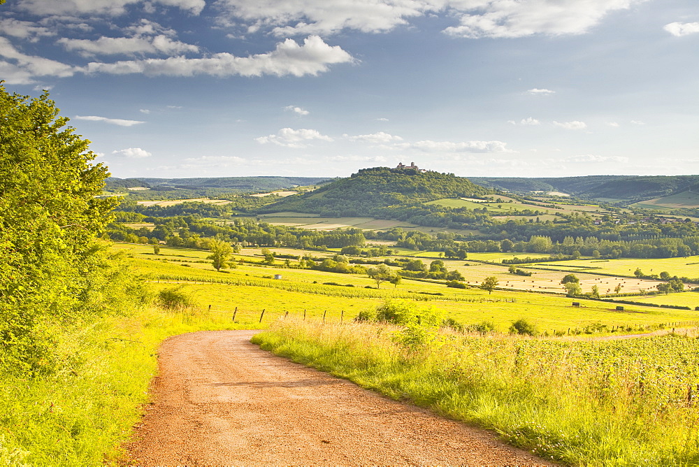 The Beaux Village de France of Vezelay in the Yonne area of Burgundy, France, Europe