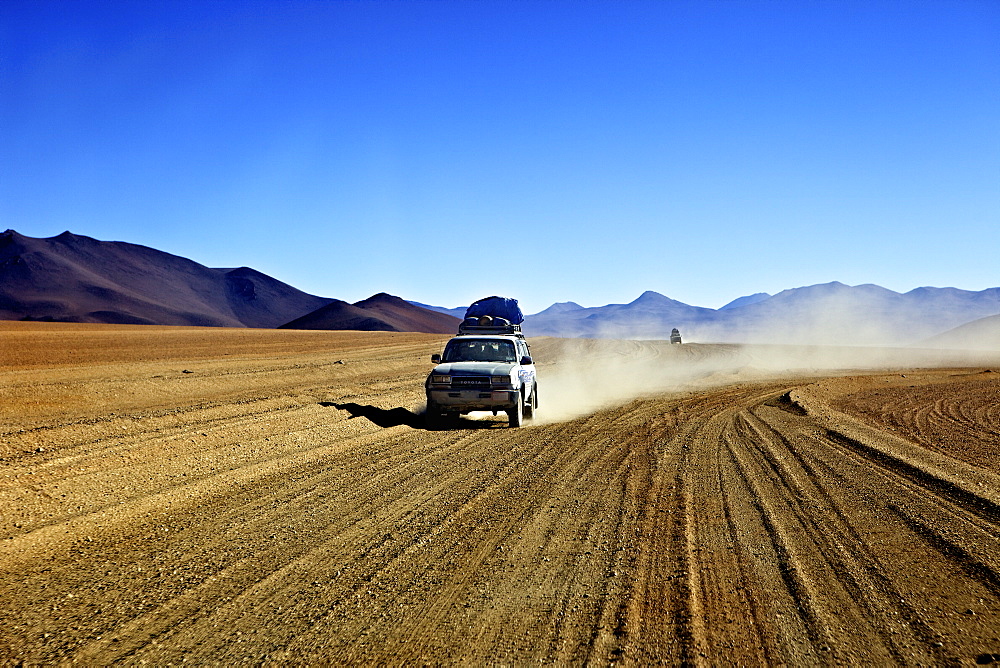 A 4x4 on the Southwest Circuit Tour, Bolivia, South America