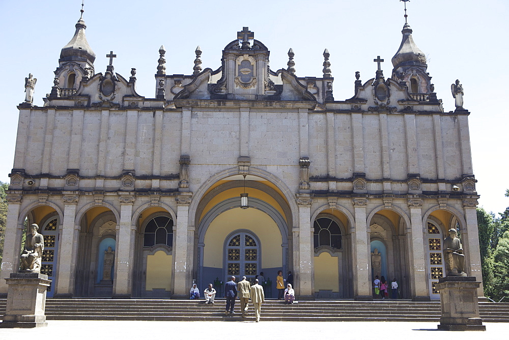 Trinity Cathedral (Church of the Holy Trinity), Addis Ababa, Ethiopia, Africa