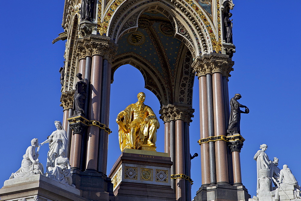 Albert Memorial, Kensington Gardens, London, England, United Kingdom, Europe