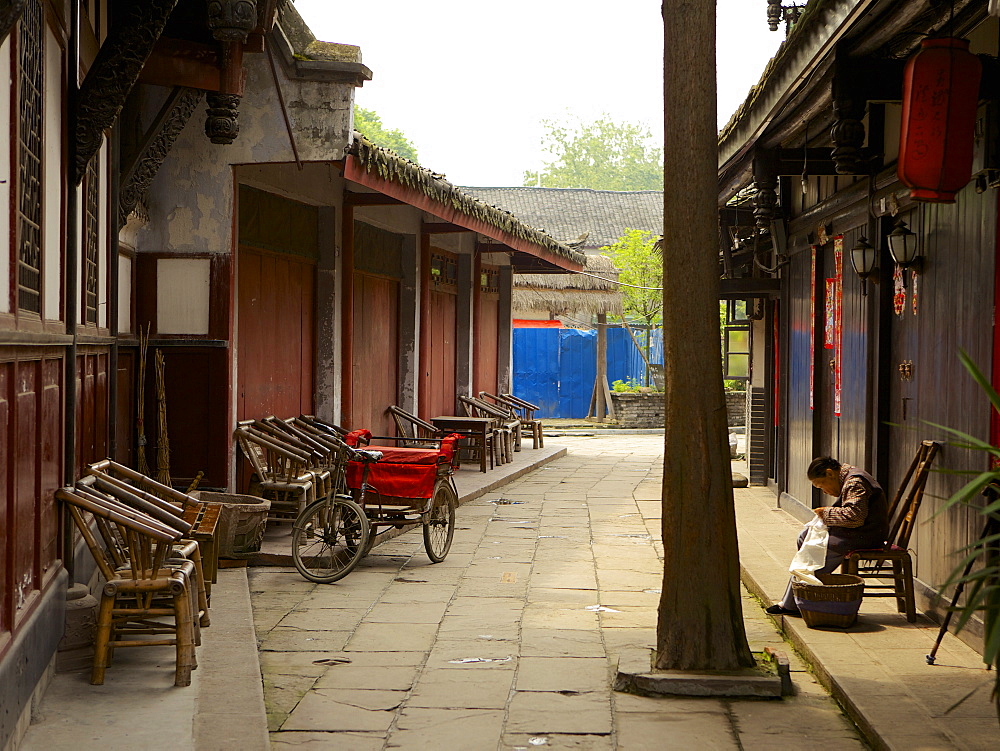 Luodai Ancient Town, Chengdu, Sichuan Province, China, Asia