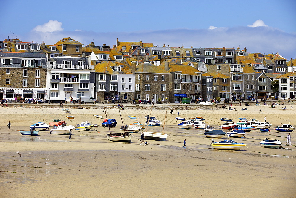 St.Ives harbour, Cornwall, England