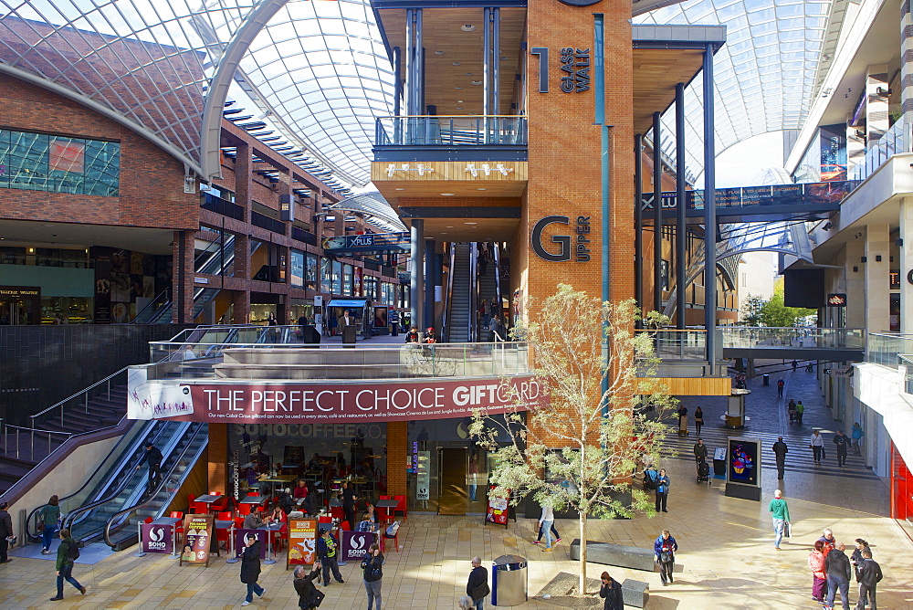 Cabot Circus shopping centre in Bristol, England, United Kingdom, Europe