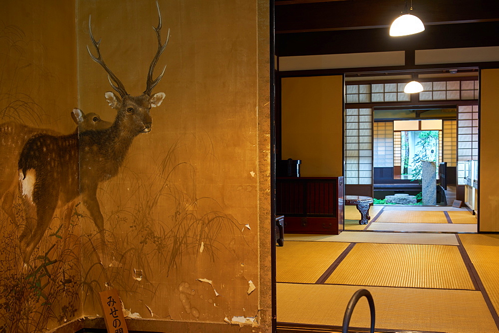 Koshi-no-Ie Residence (Naramachi Lattic House) is a former merchant home, now a public museum in Nara, Honshu, Japan, Asia