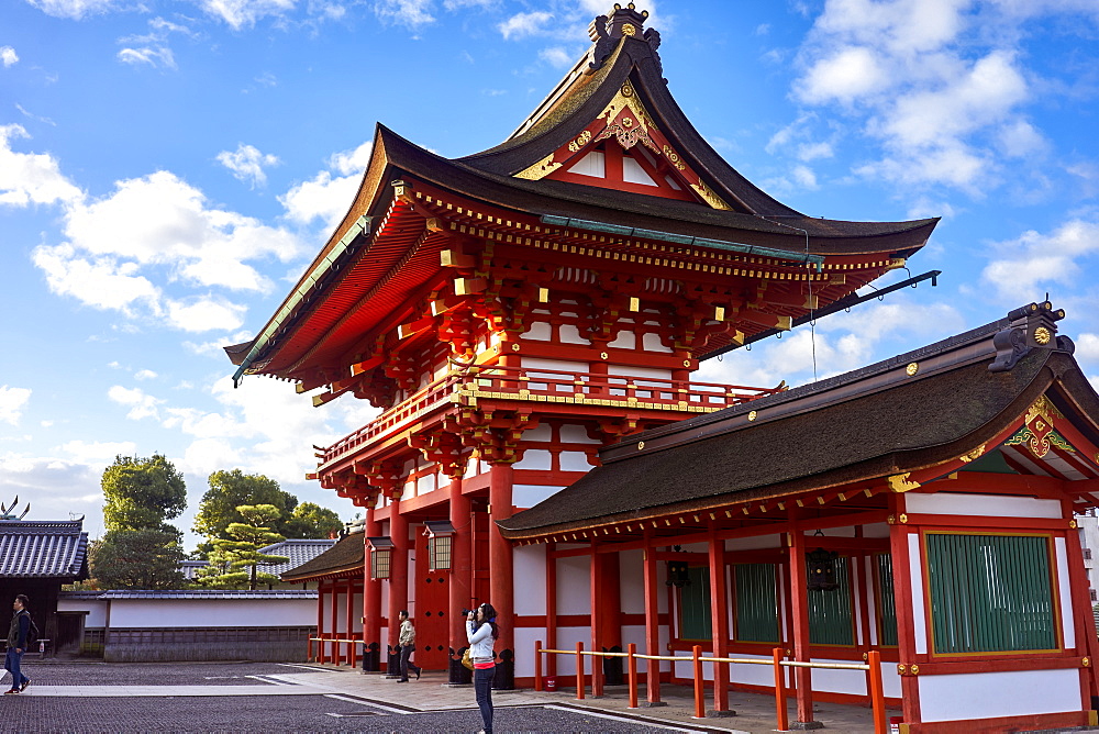 Fushimi Inari shrine, Kyoto, Japan, Asia