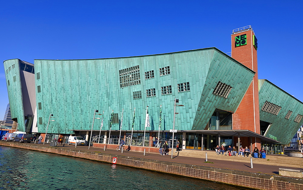 NEMO Museum, a science centre in Amsterdam, North Holland, The Netherlands, Europe