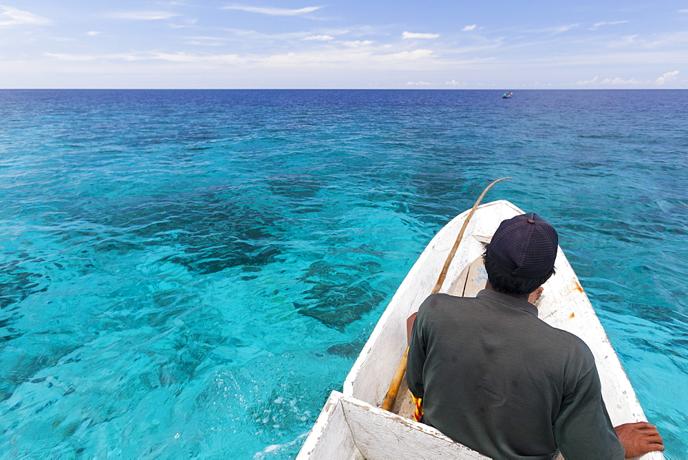 Patrol around Nukus Island - Maluku Indonesia