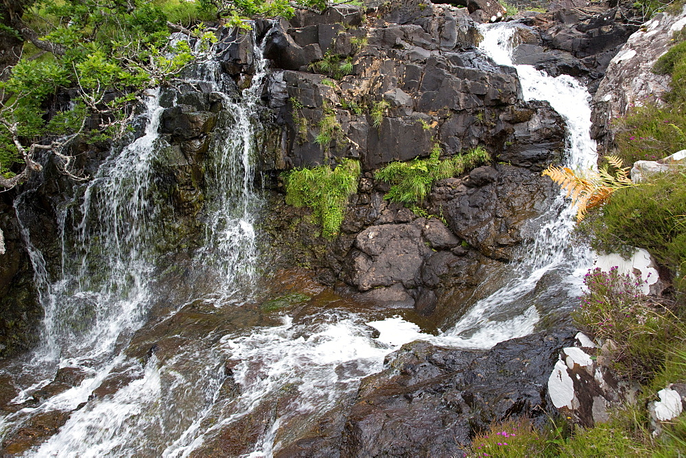 Eas Fors waterfall, Isle of Mull, Scotland, UK