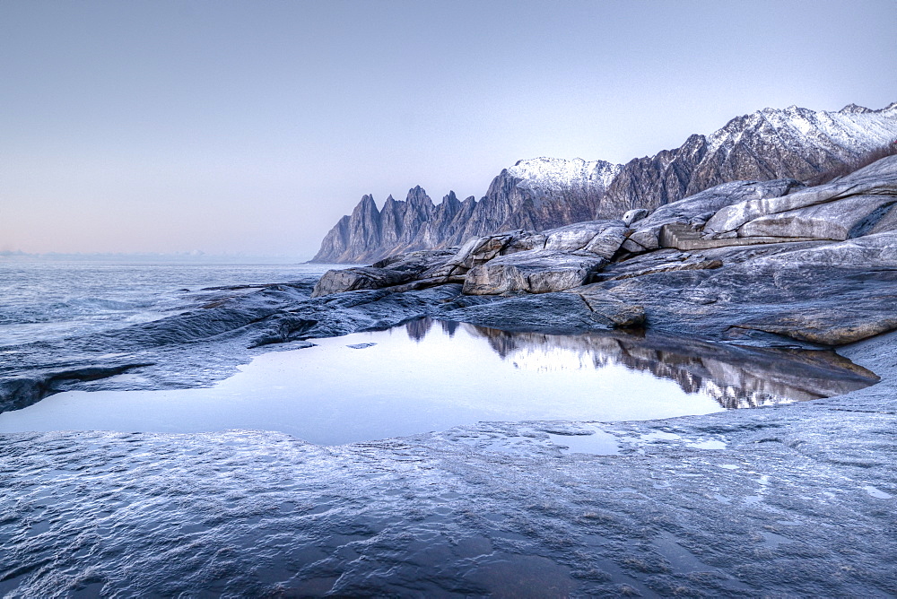 Devil's teeth, Senja, Troms, Norway