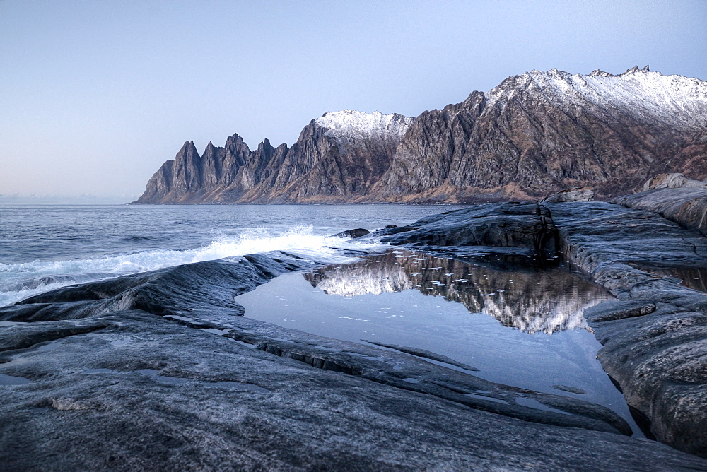 Devil's teeth, Senja, Troms, Norway