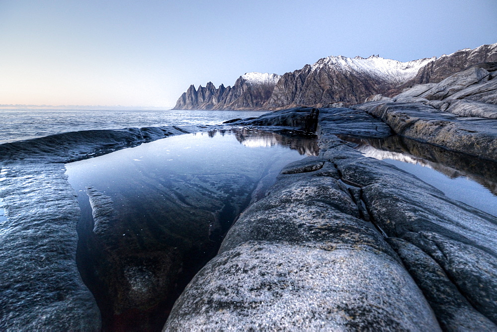 Devil's teeth, Senja, Troms, Norway