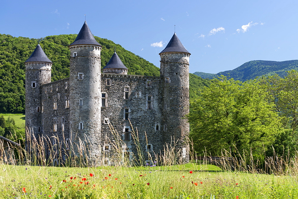 Bon Repos Castle, Jarrie, Isere, Rhone-Alpes, France