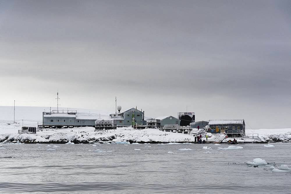 Vernadsky research base, Ukrainian Antarctic station at Marina Point on Galindez Island in the Argentine Islands, Antarctica.