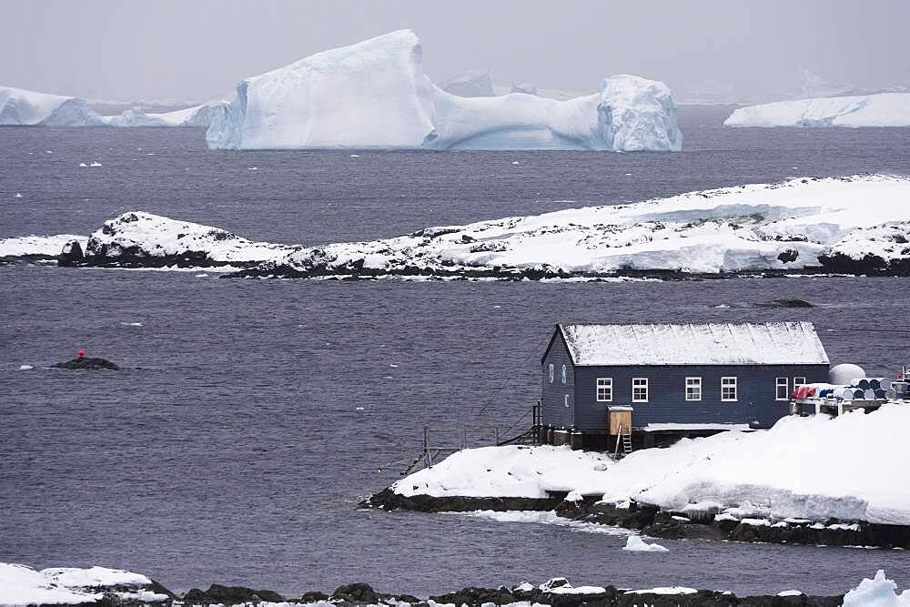 Vernadsky research base, Ukrainian Antarctic station at Marina Point on Galindez Island in the Argentine Islands, Antarctica.